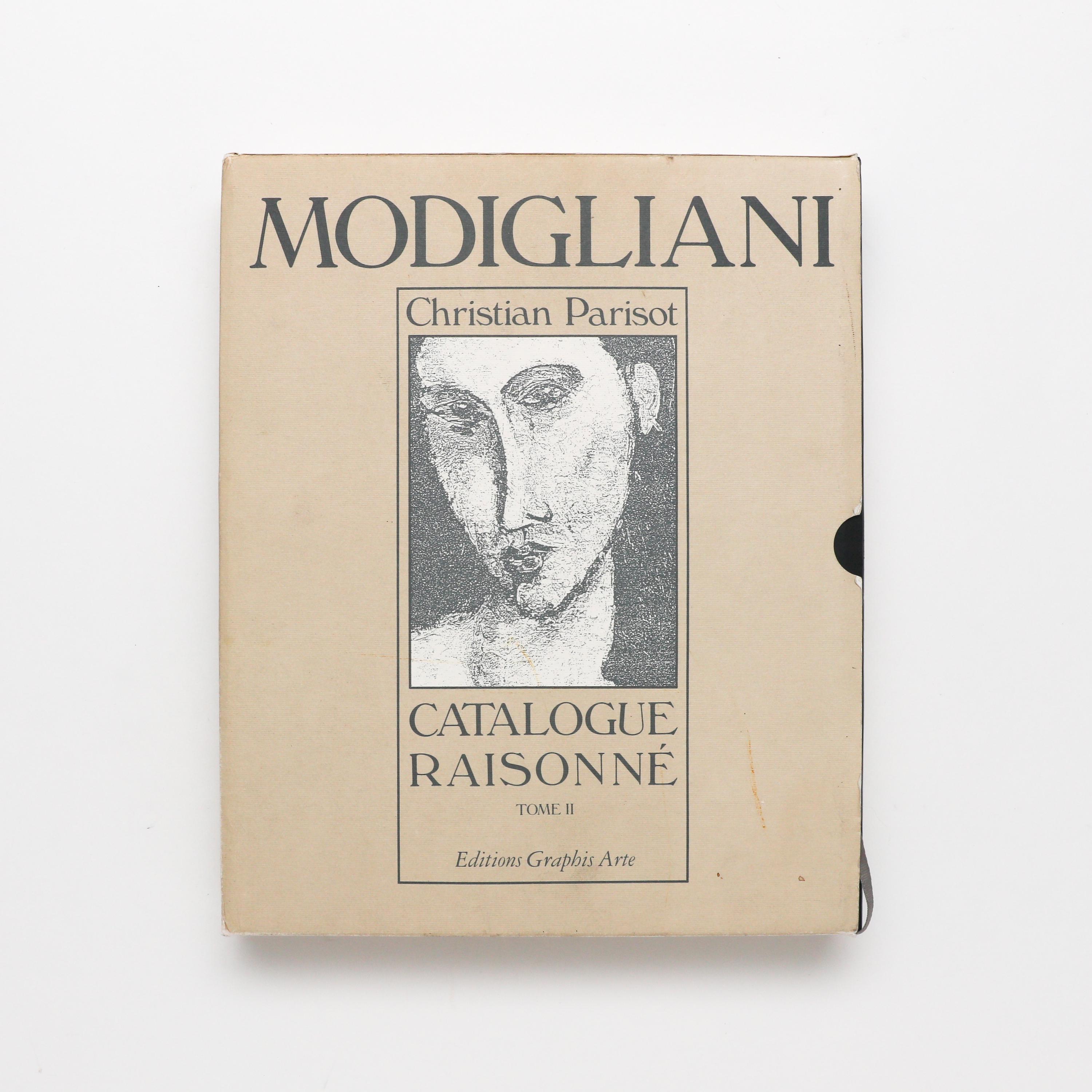 Modigliani Catalogue Raisonne Tome II - Rare Art Book, Coffee
