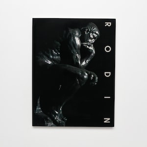 Rodin - Vintage Coffee Table Book, MCM Decor, Apartment Decor, Art Book, Sculpture Book