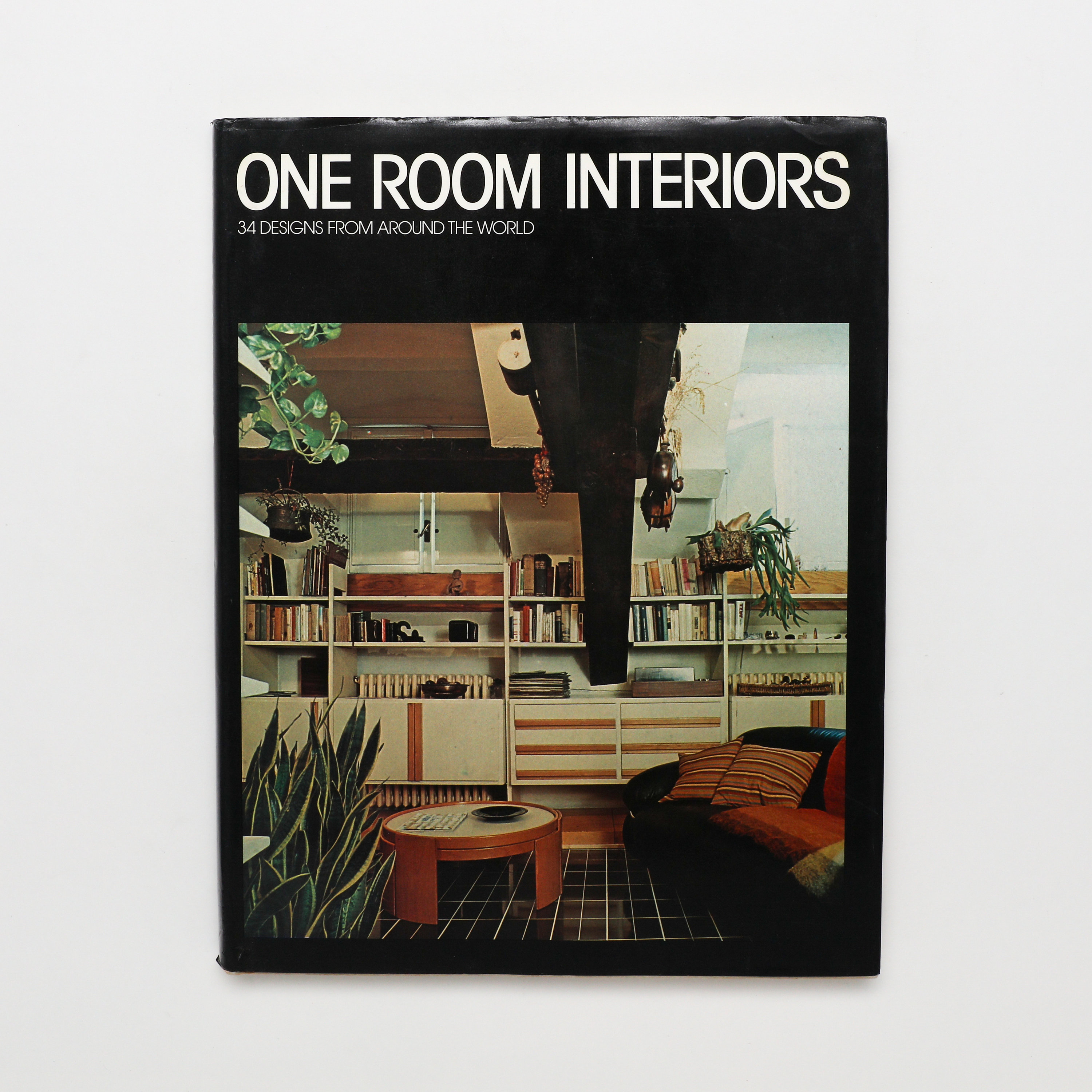 One Room Interiors, Franco Magnani - Vintage Coffee Table Book, MCM Decor, Apartment Decor, Architecture Book, Interior Design Book
