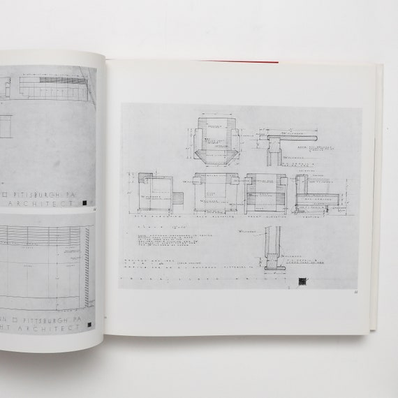 Frank Lloyd Wright Monograph 1937 - 1941 - Vintage Coffee Table