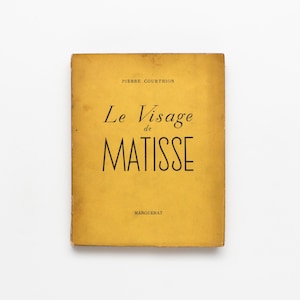 Matisse - Vintage Coffee Table Book, MCM Decor, Apartment Decor, Table Decor, Home Decor, Art Book