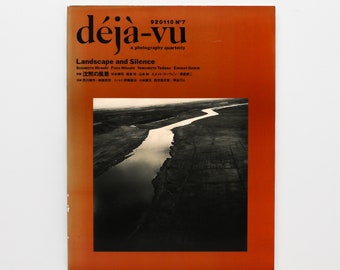 Deja-Vu No.7 Landscape And Silence - Vintage Coffee Table Book, MCM Decor, Apartment Decor, Table Decor, Art Book, Photography Book