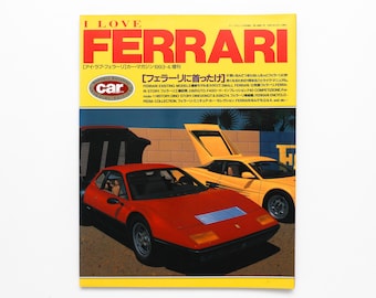 Ferrari - Vintage Coffee Table Car Book - Etsy