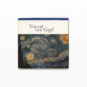 Vincent Van Gogh - Vintage Coffee Table Book, MCM Decor, Apartment Decor, Table Decor, Home Decor, Art Book