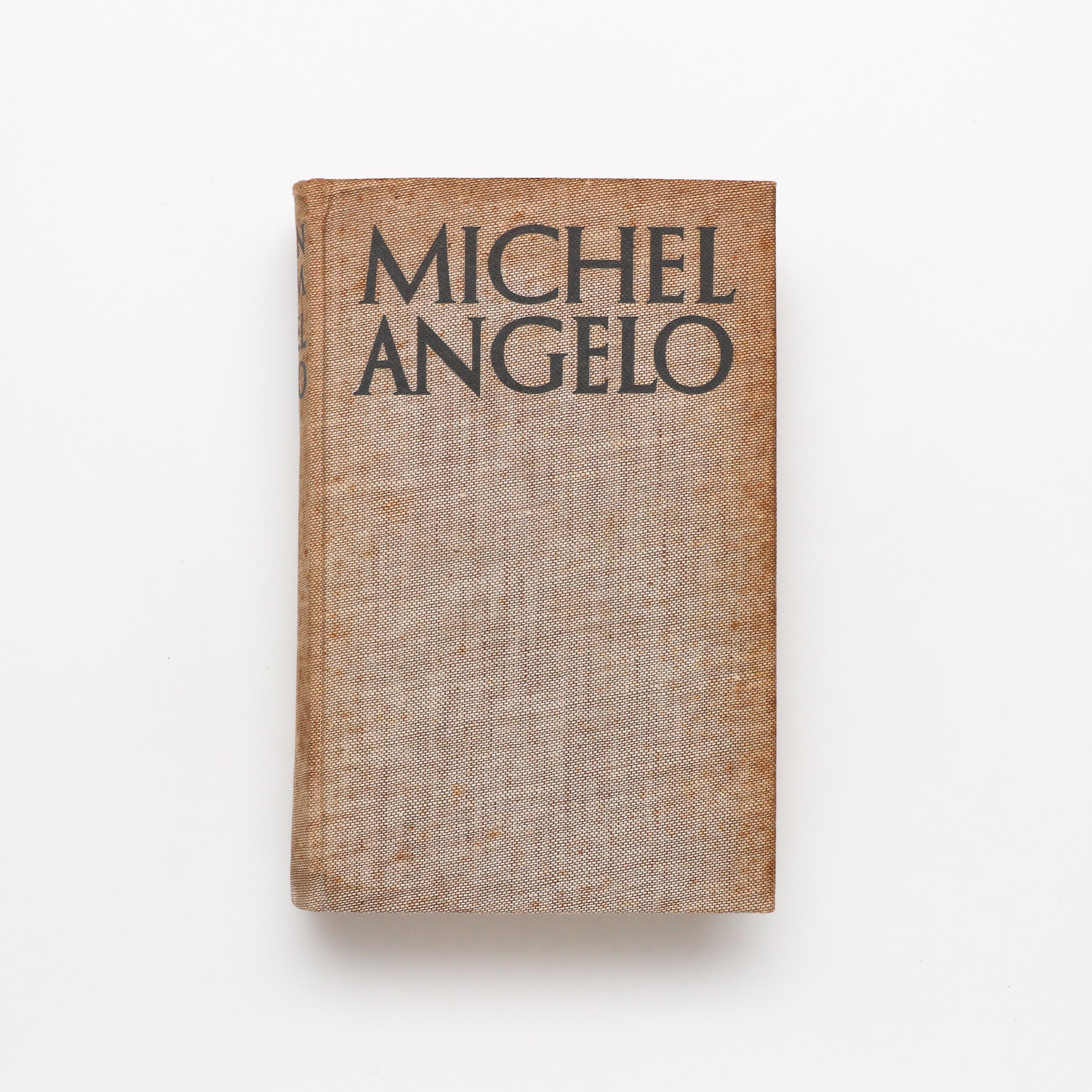 Michelangelo - Vintage Coffee Table Book, MCM Decor, Apartment Decor, Table Decor, Home Decor, Art Book