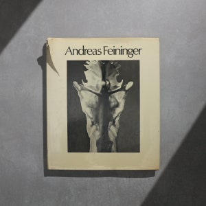 Andreas Feininger - Livro de mesa de centro vintage, decoração MCM, decoração de apartamento, livro de arte, livro de fotografia