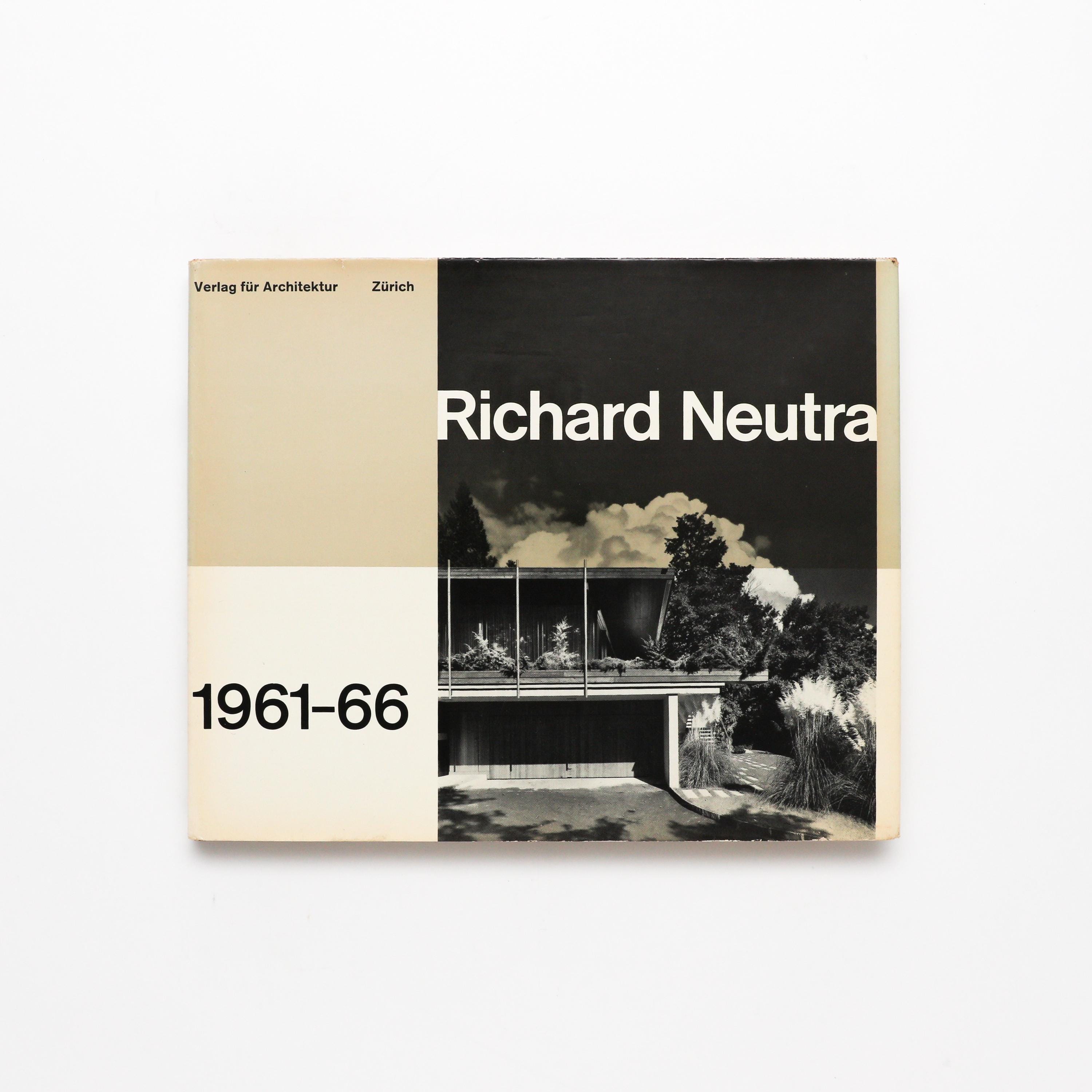 Richard Neutra, 1961-66 - Vintage Coffee Table Book, MCM Decor 