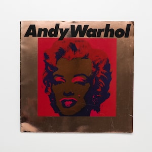 Andy Warhol - Vintage Coffee Table Book, MCM Decor, Apartment Decor, Table Decor, Boho Decor, Art Book