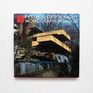 Frank Lloyd Wright Monograph 1924 - 1936 - Vintage Coffee