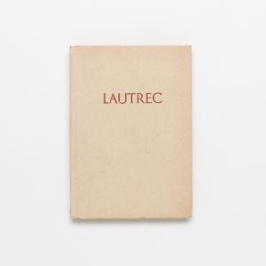 Lautrec - Vintage Coffee Table Book, MCM Decor, Apartment Decor, Table Decor, Home Decor, Art Book