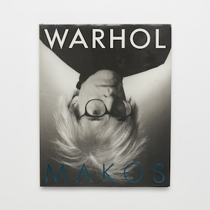 Warhol, Makos - Vintage Coffee Table Book, MCM Decor, Apartment Decor, Table Decor, Art Book