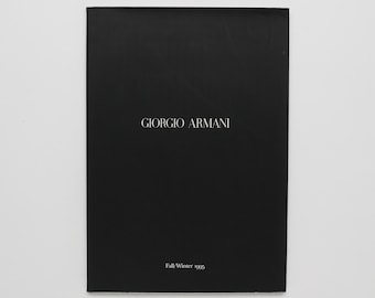 Vintage Fashion Book, Fall/Winter 1995 Collection  - Vintage Coffee Table Book, MCM Decor, Apartment Decor, Photo Book, Fashion Book