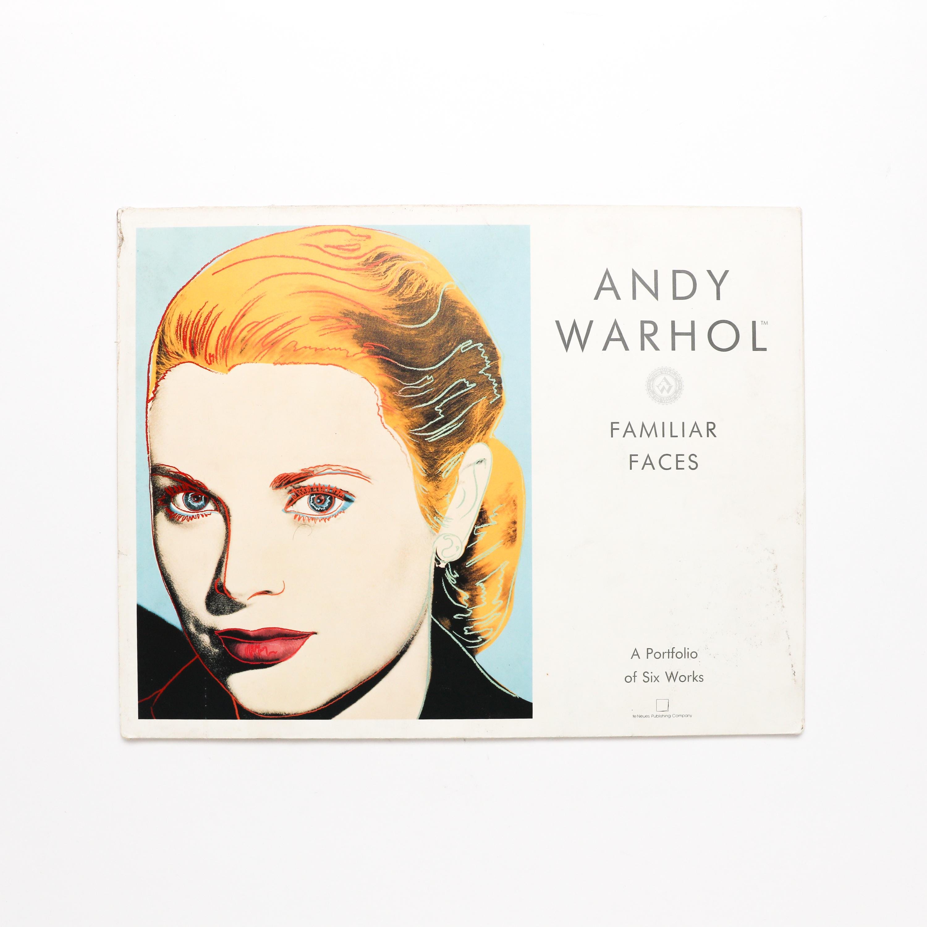 Andy Warhol, Familiar Faces - 6 Prints - Etsy