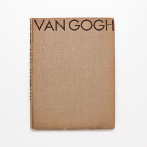 Van Gogh - Vintage Coffee Table Book, MCM Decor, Apartment Decor, Table Decor, Home Decor, Art Book
