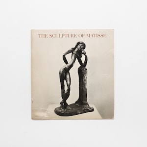 The Sculpture Of Matisse - Vintage Coffee Table Book, MCM Decor, Apartment Decor, Table Decor, Art Book