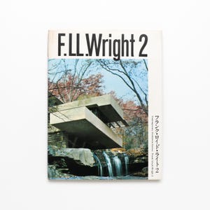 Frank Lloyd Wright - Vintage Coffee Table Book, MCM Decor, Apartment Decor, Table Decor, Architecture Book, Design Book