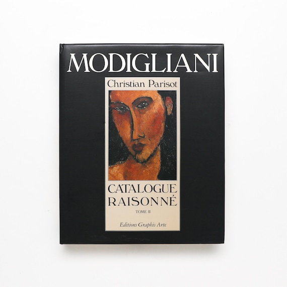 Modigliani Catalogue Raisonne Tome II - Rare Art Book, Coffee
