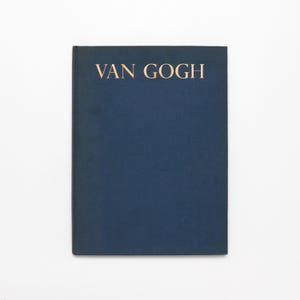 Van Gogh - Vintage Coffee Table Book, MCM Decor, Apartment Decor, Table Decor, Home Decor, Art Book