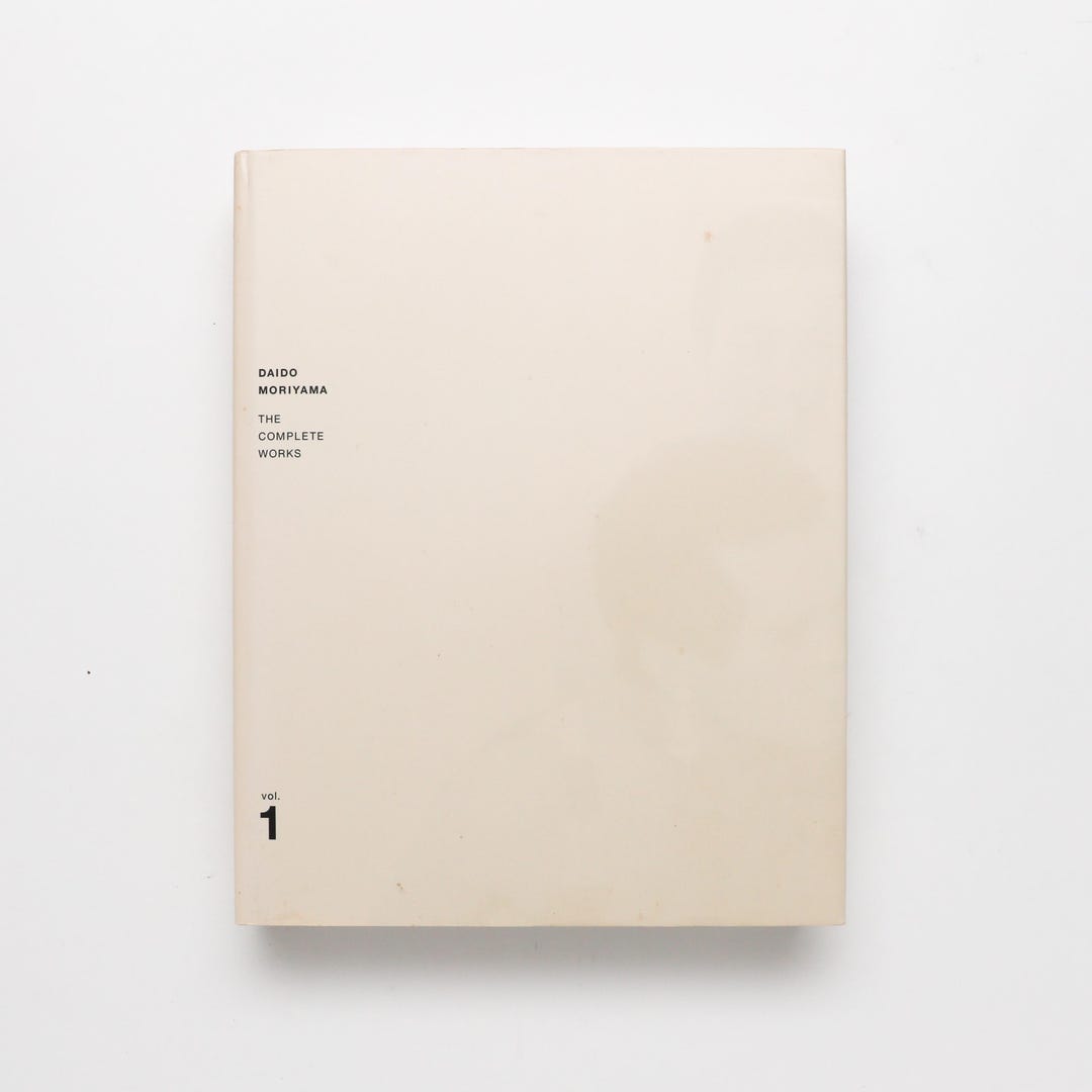 その他 Daido Moriyama The Complete Works Vol.1 Daido Moriyama, the Complete Works, Vol. 1 - Rare Photo Book - Etsy