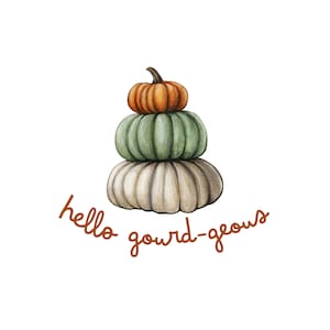 Ciao Gourd-geous bellissimo file SVG autunnale