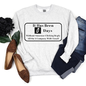Reply All T-Shirt, Funny Office Humor Tee, Tech Support Gift image 7