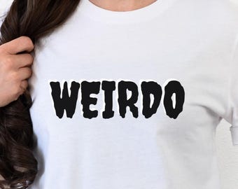 Fun Weirdo T-Shirt: Unisex Jersey Tee, Introvert Gift