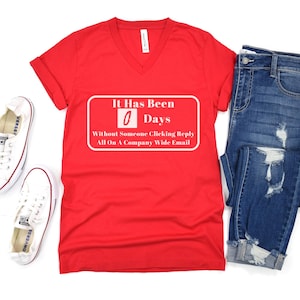 Reply All T-Shirt, Funny Office Humor Tee, Tech Support Gift image 5