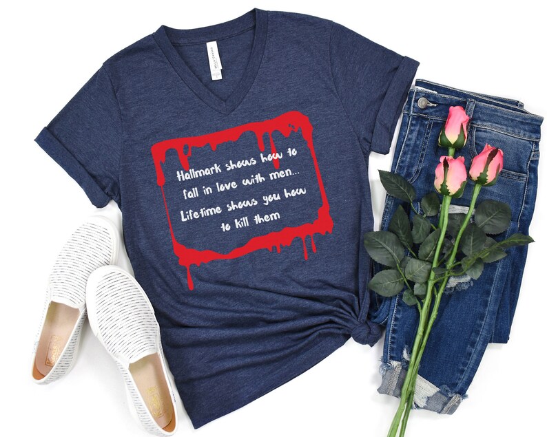 Sarcastic Hallmark vs Lifetime Tee, Dark Humor Shirt image 5