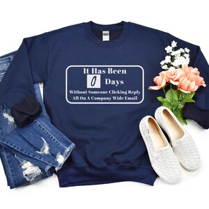 Reply All T-Shirt, Funny Office Humor Tee, Tech Support Gift image 6