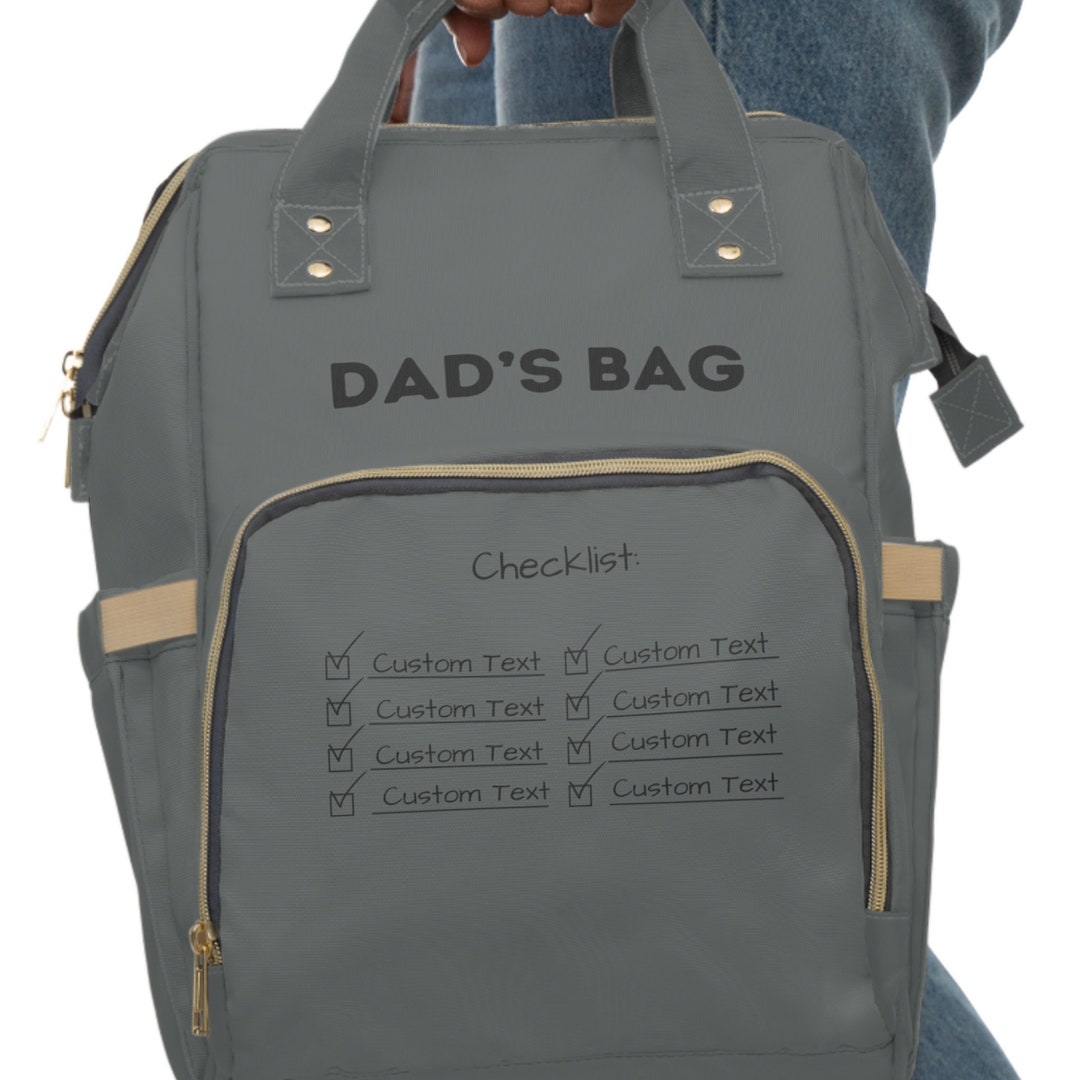 Dad Diaper Bag Backpack Personalized Baby Diaper Bag Checklist Diaper