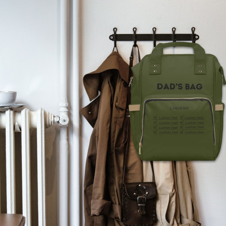 Dad Diaper Bag Backpack Personalized Baby Diaper Bag Checklist Diaper