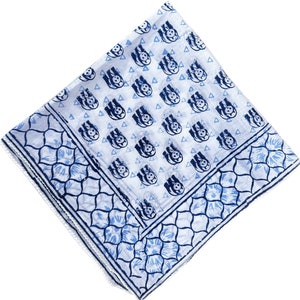 Organic Cotton Bandana Moselle, Bandana Scarf,Paisley Design Scarf, Vibrant Color, HIgh-Quslity,Winter Scarf, amazing design
