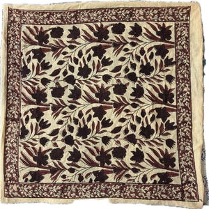 Scarf  Bandana Organic Cotton Bandana Moselle, Bandana Scarf, Paisley Design Scarf, Gift  High-Quality, Unique Boho Chic Cotton tree