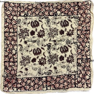 Soft  Cotton Bandanas, Bohemian Style Cotton Neck Scarf, Boho Soft Cotton Bandana, Cotton Cotton Square Scarf gift handkerchief bagru print