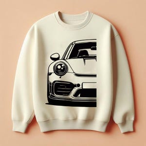 JDM 911 GT3 RS グラフィック | Tシャツプリント用カーイラスト | デジタルダウンロード