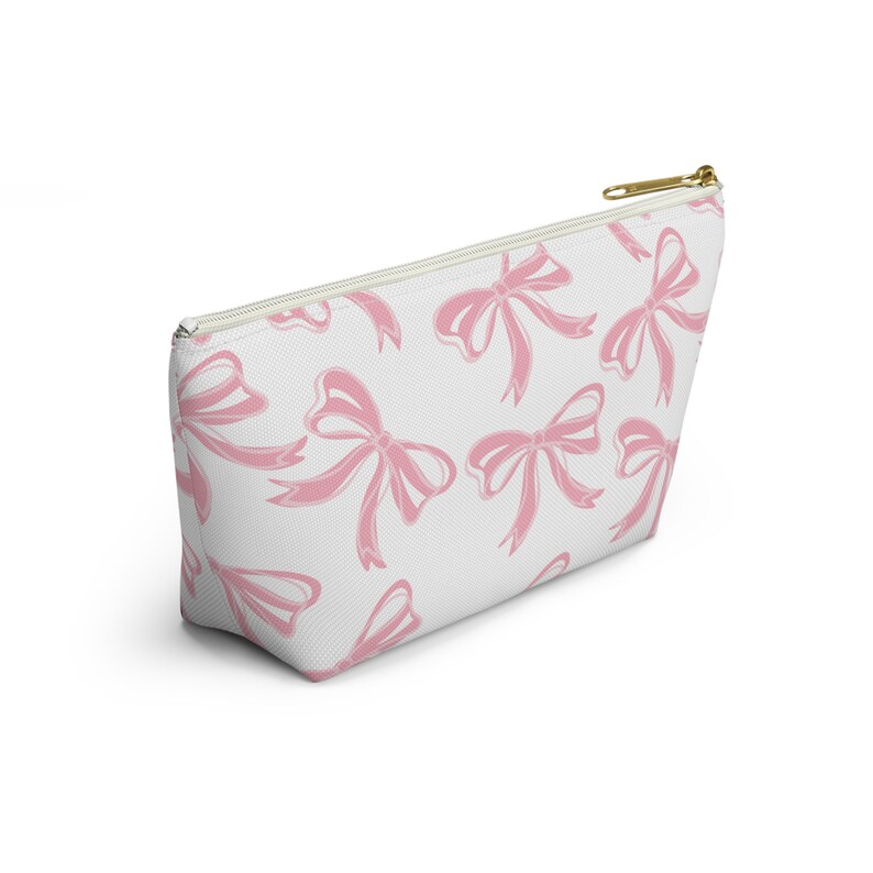Pink Coquette Makeup Bags Available In 4 Sizes