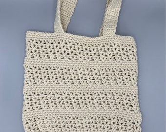 crochet tote bag