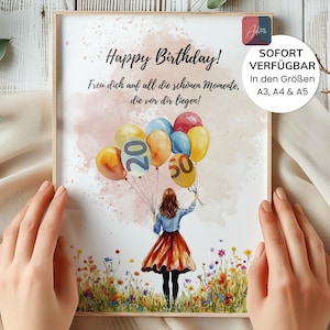 Regalo de efectivo cumpleaños PDF descarga instantánea | Regalo de cumpleaños de último minuto | Regalo creativo en efectivo para un cumpleaños | regalo de cumpleaños