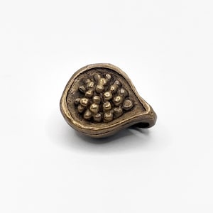 Fig Bronze Pendant / Fruity Sculpture