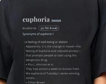 Euphoria Vintage Definition T-Shirt - Kendrick Lamar Album Inspired