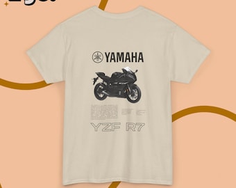 Yamaha R7 T-Shirt - Motorcycle Graphic Tee, Biker Gift