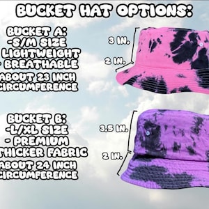 My Back Hurts - Tie Dye Embroidered Bucket Hat - Rave Accessories Rave Outfit Festival Outfit Rave Hat Riddim Hat Tie Dye Dubstep Bucket Hat image 7