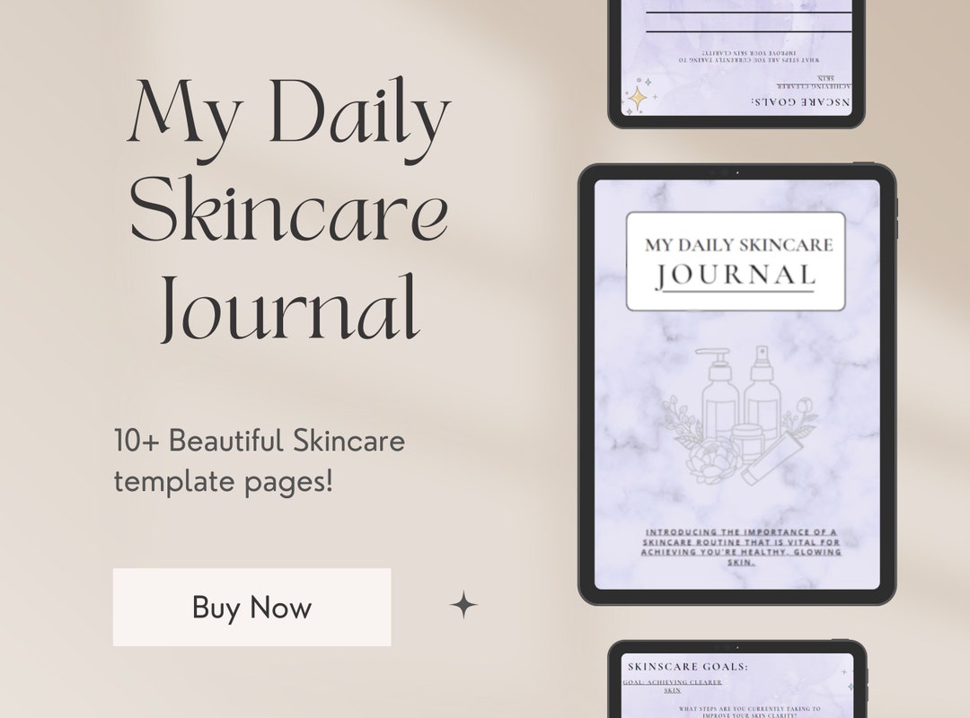 The Ultimate Skincare Journal - Etsy