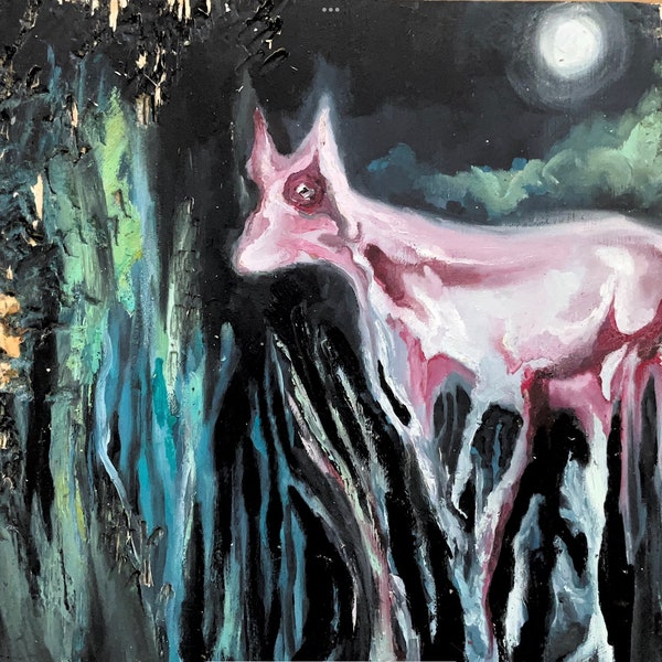 Psychedelic horse