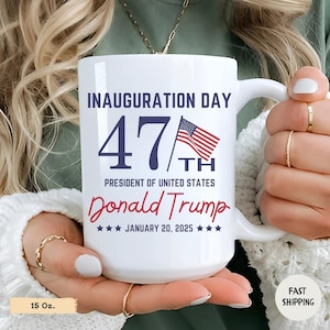 Trump Kaffeetasse zum 47