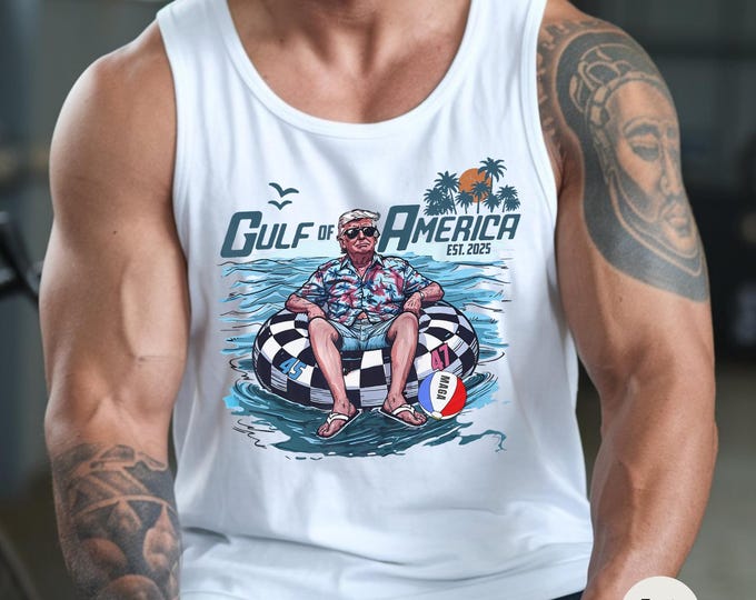 Retro Block - Inspired By Harry Styles - Sustainably Made Tank Top main image 1