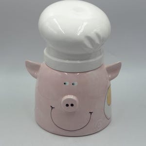 Pig Chef Cookie Jar - Etsy
