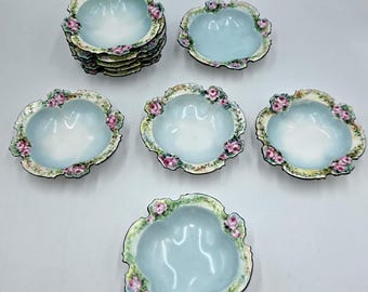Antique Rosenthal Bowls (10), 1891-1906, Germany.