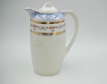 Teiera/caffettiera Bavaria Lusterware, anni '40-'50 Bavaria.