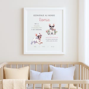 Birth Poster - Birth Gift | Baby Room Decoration | Poster to Frame